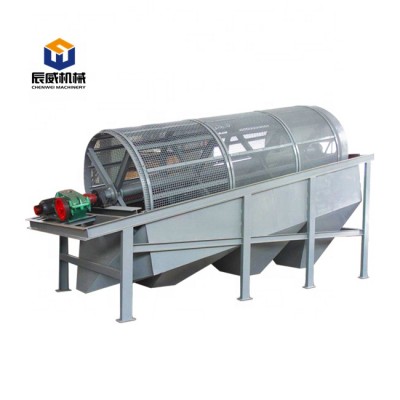 Easy to install waste water filtering rotary drum screen